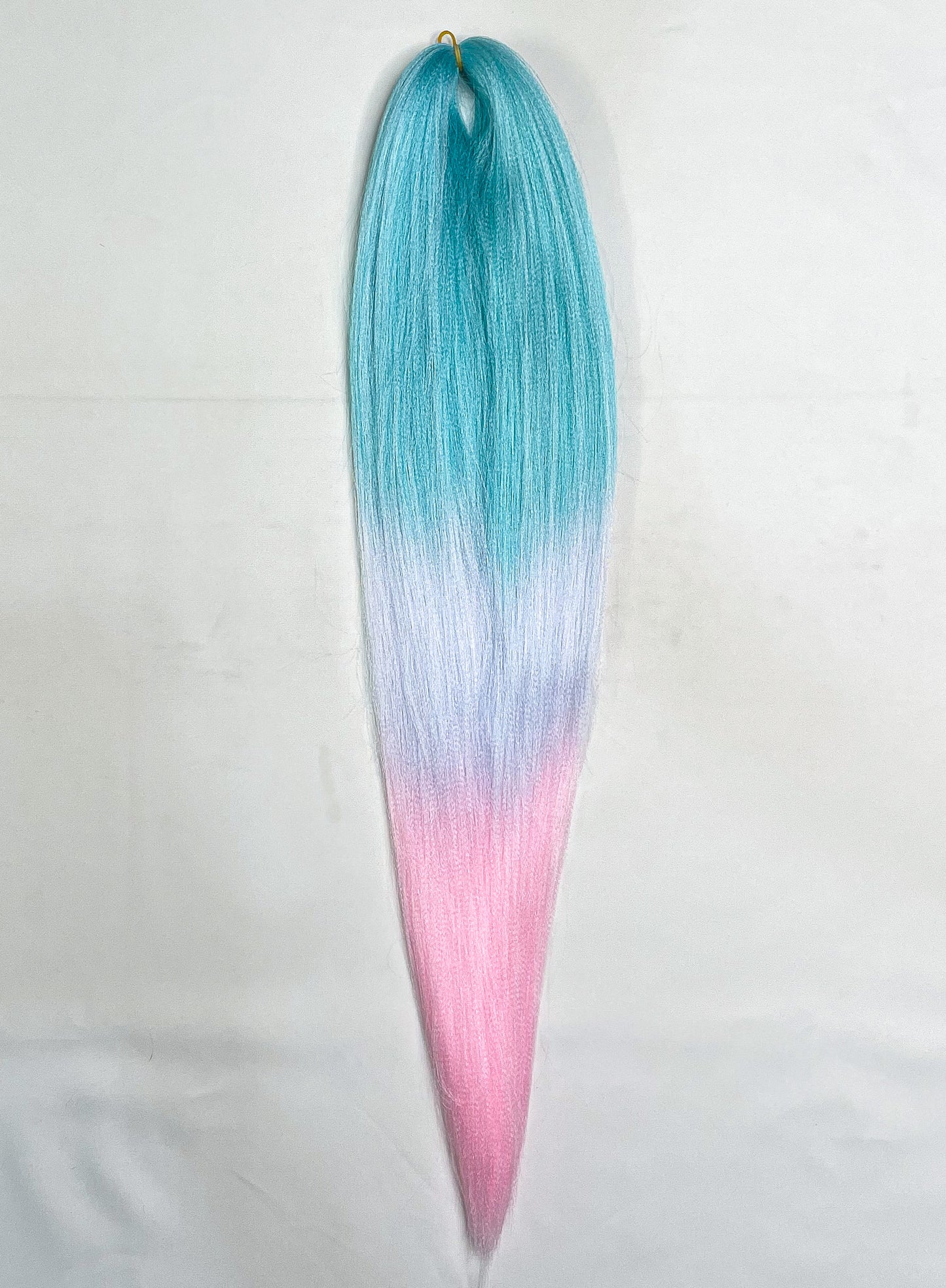 TEAL PINK OMBRÉ Braiding hair extensions