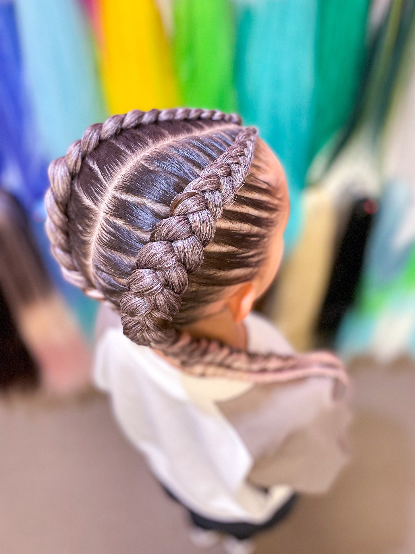 Brown rose gold ombré #4-613-rose gold Braiding hair extensions