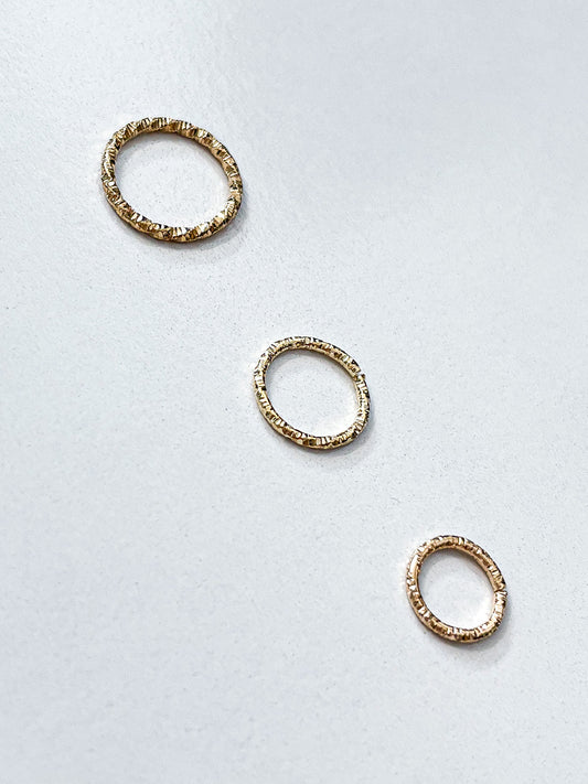 Gold rings