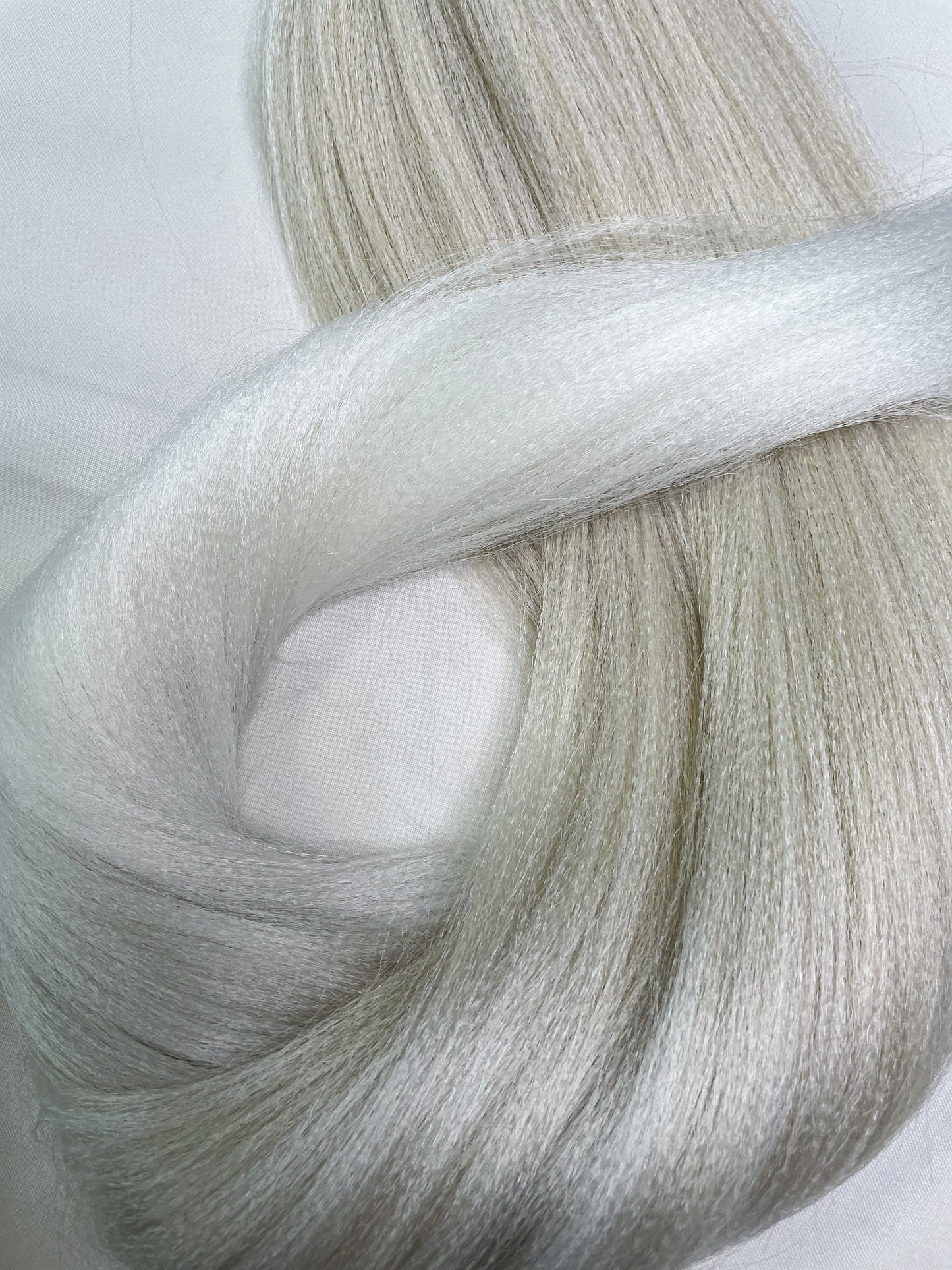 Cool blonde white ombré #613-99-white Braiding hair extensions