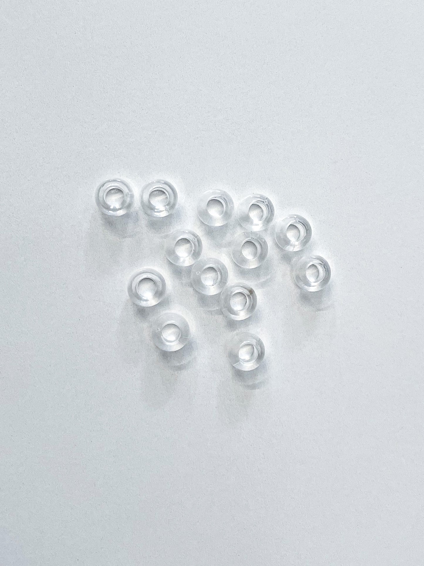 Beads (silver, black, rose gold, white, clear)