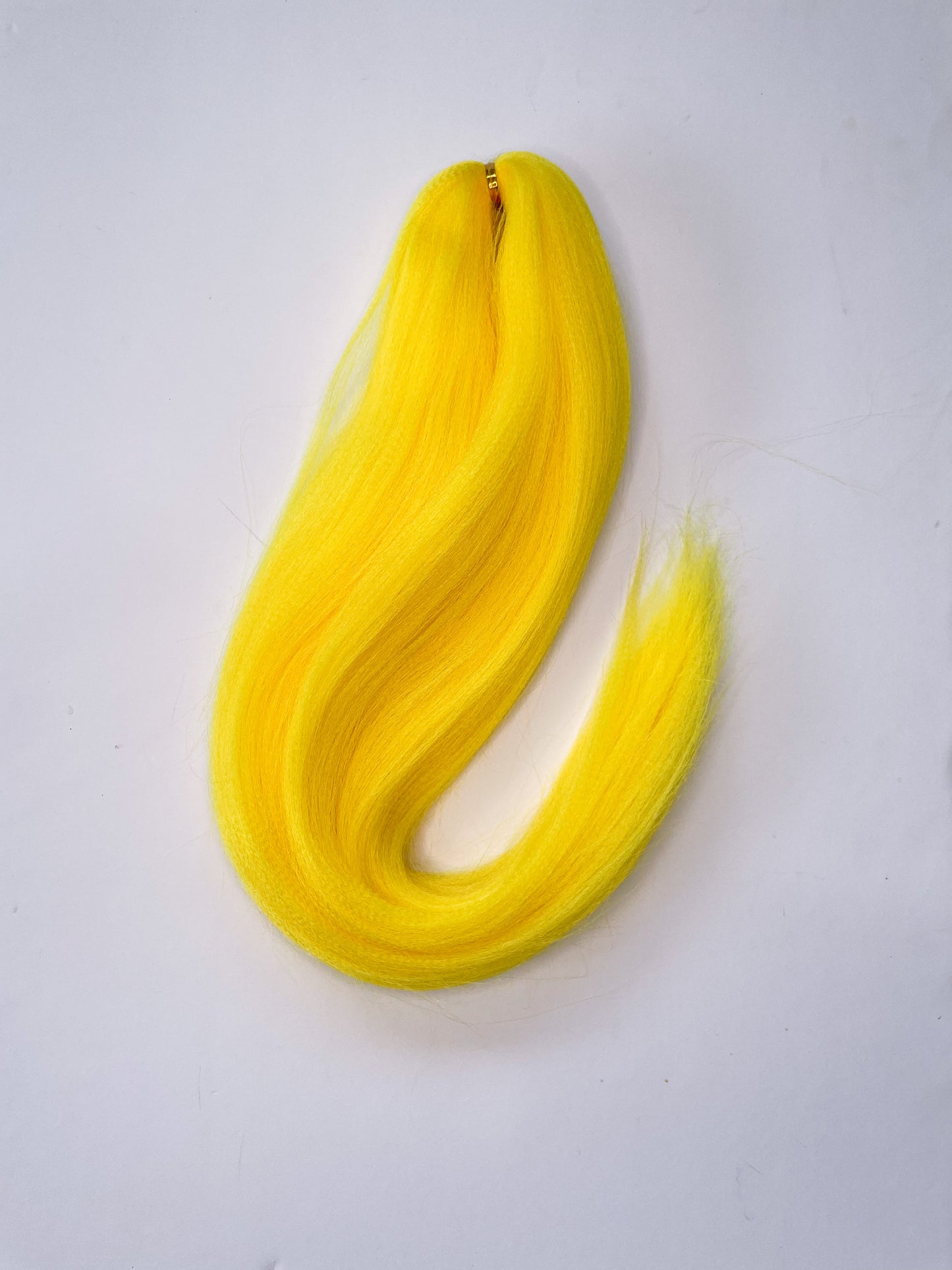 YELLOW Braiding hair extensions