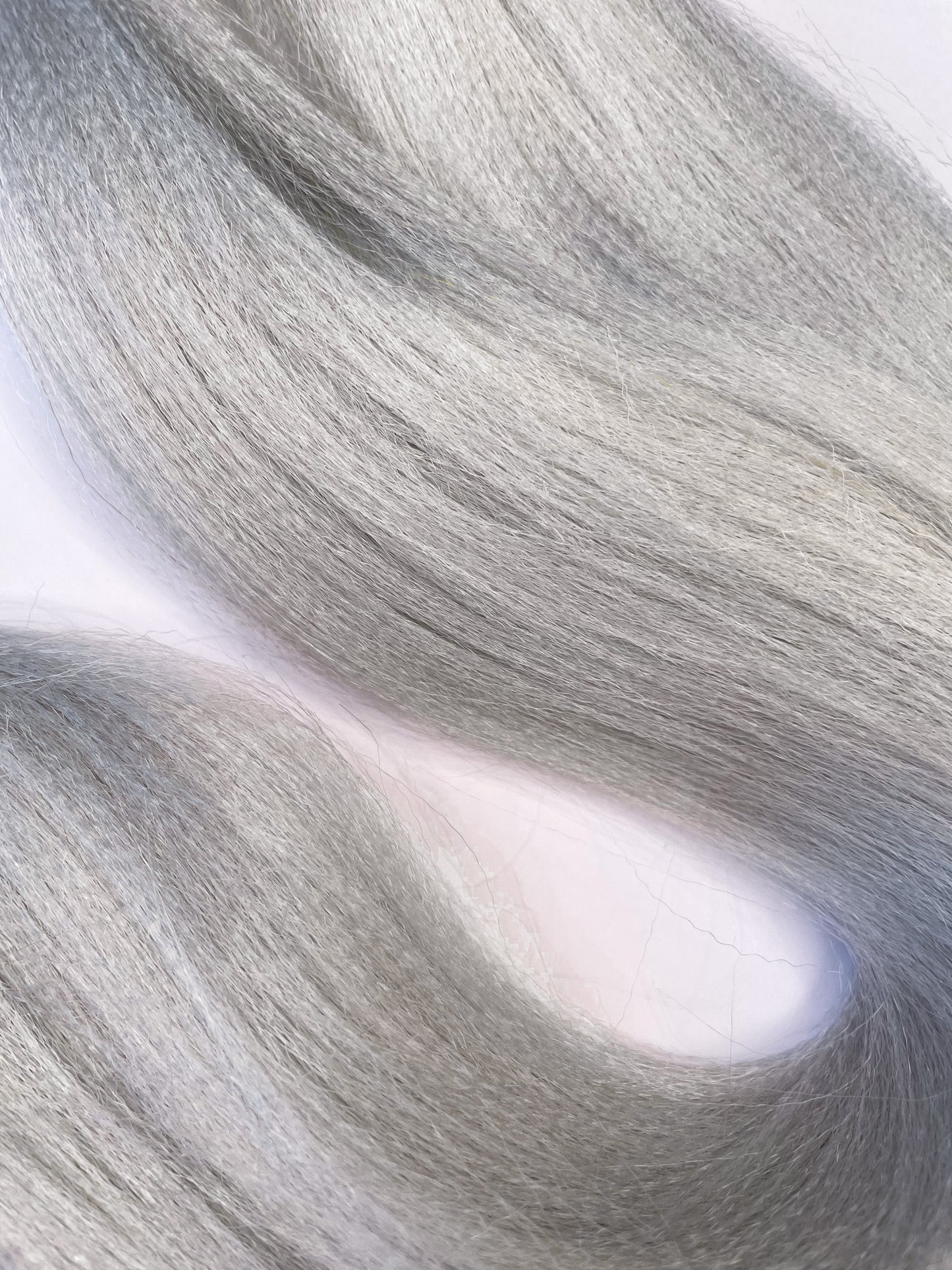 SILVER GREY #99 Braiding hair extensions