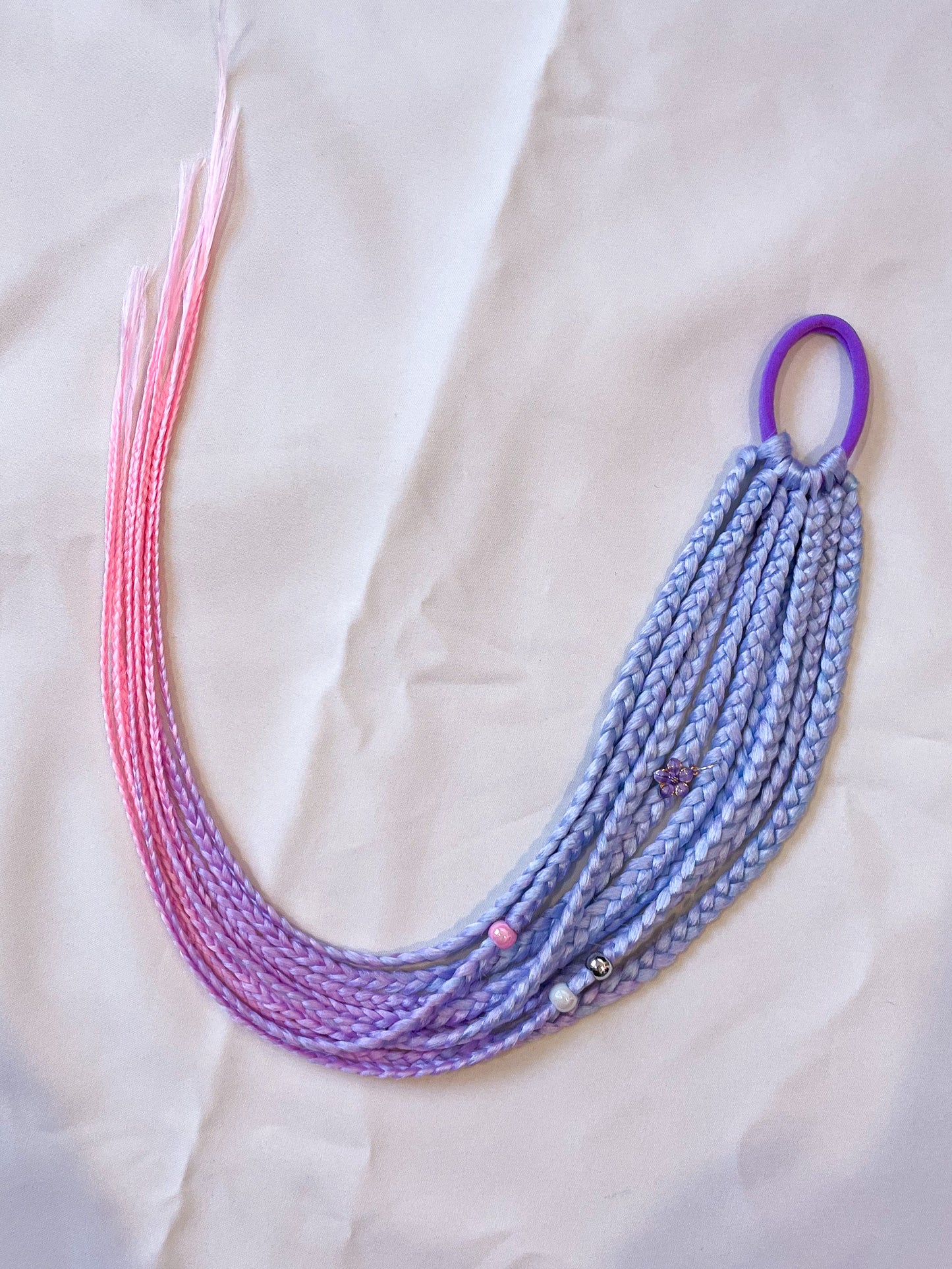 Braided hair-ties, 2pcs