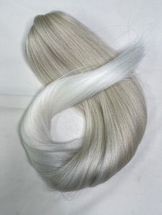Cool blonde white ombré  #613-99-white Braiding hair extensions