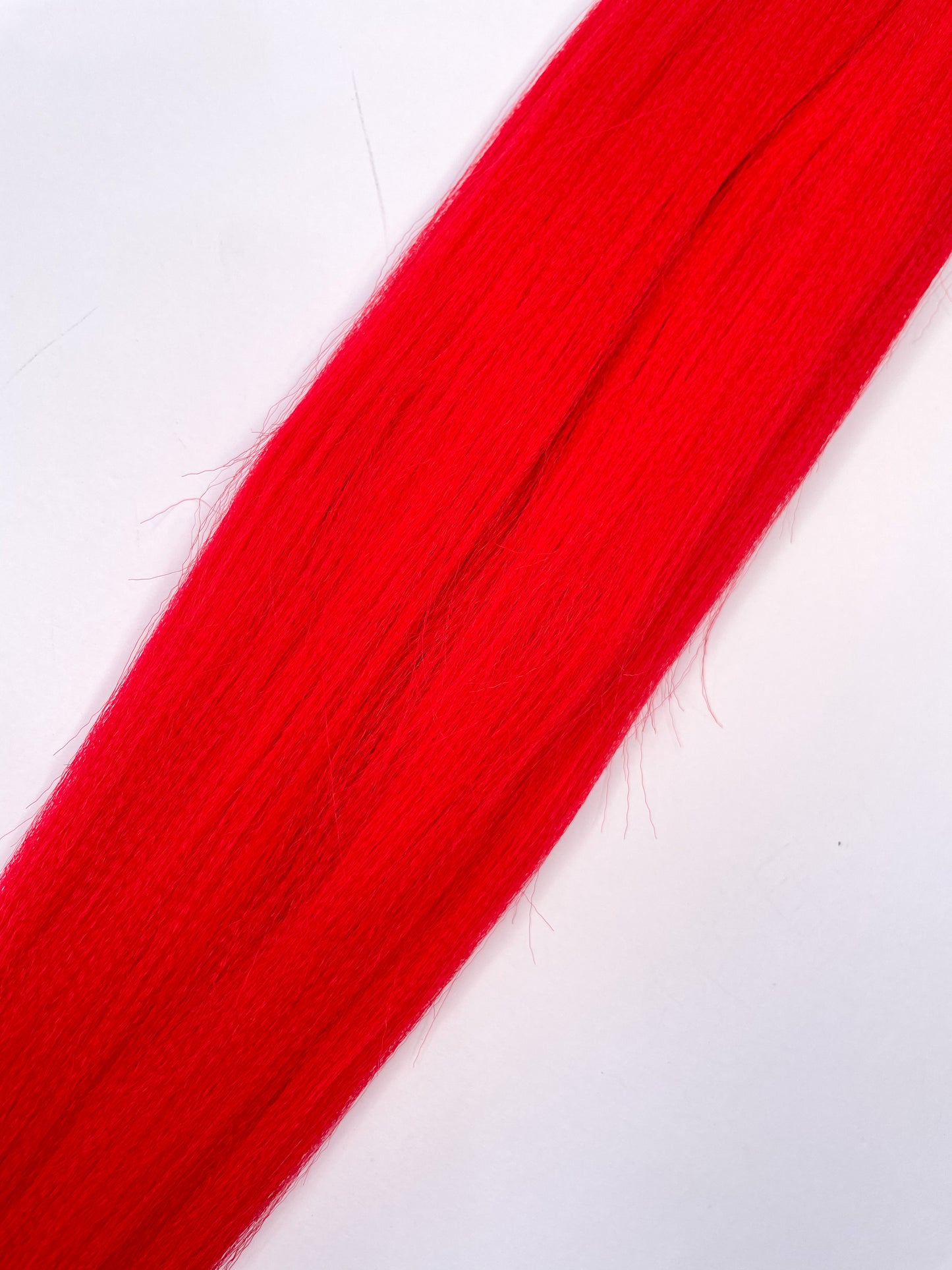 RED Braiding hair extensions