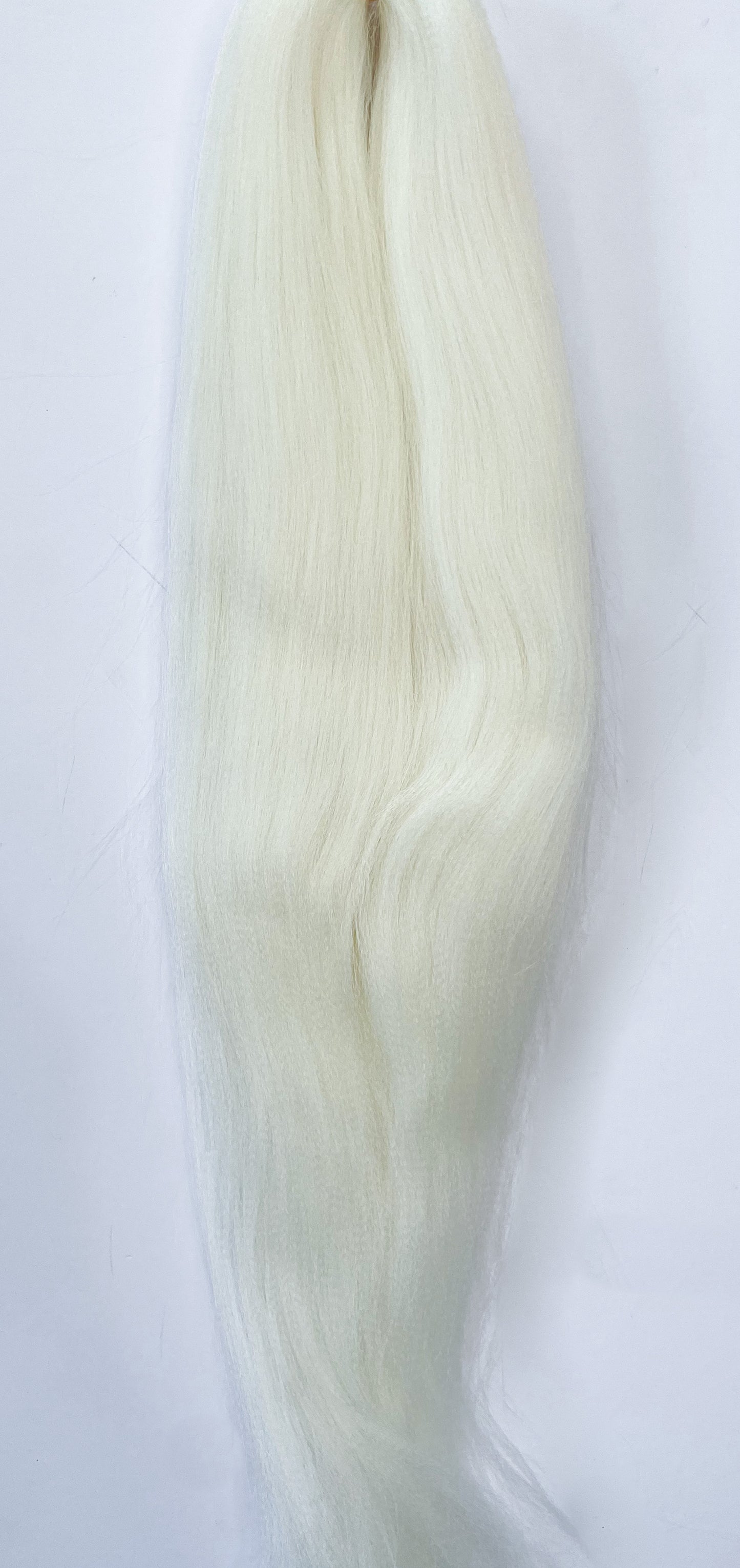 WHITE Braiding hair extensions